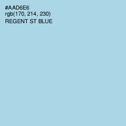 #AAD6E6 - Regent St Blue Color Image